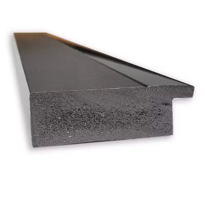 Espejo de pared cuadrado moderno para baño, sin bisel, marco de poliestireno, 31"x31"