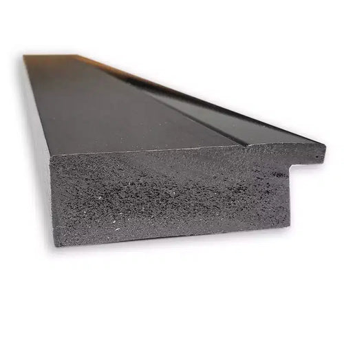 Espejo de pared cuadrado moderno para baño, sin bisel, marco de poliestireno, 31"x31"