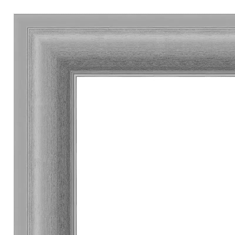 Miroir mural sans biseau, 42" x 30" : matériel de montage inclus