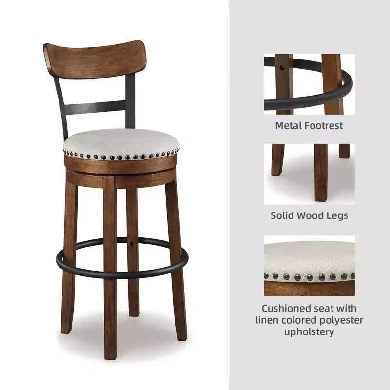 Gepolsterter Drehbarhocker