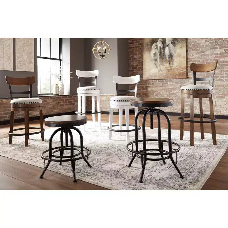Gepolsterter Drehbarhocker