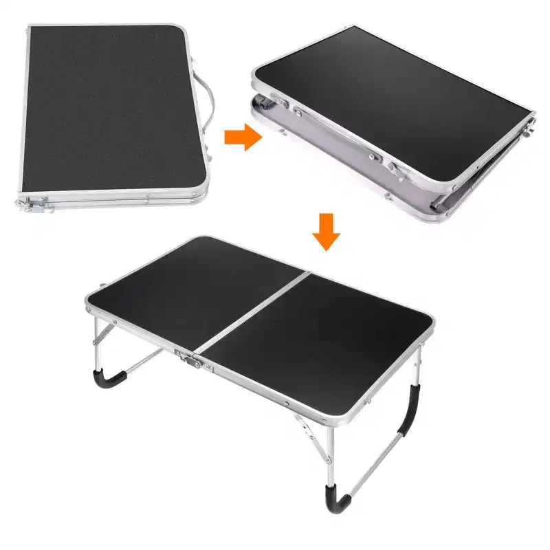 Escritorio portátil plegable para leer, trabajar y usar la laptop, 24 x 16.1 x 10.6